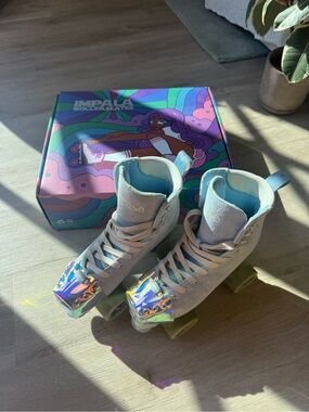 IMPALA Women’s Roller Skates with Holographic Toe Caps